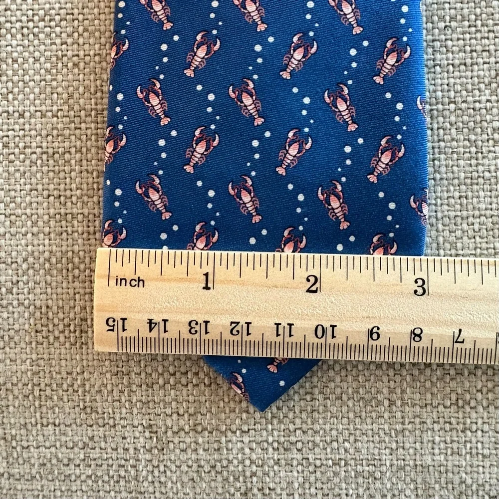 Lobster and Tropical Nautical Silk Ties - Coastal Preppy Bundle (2)